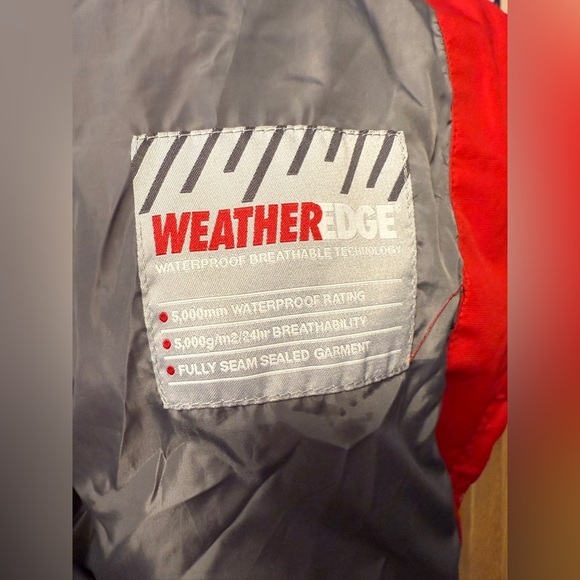 Eddie Bauer Women's 2 in 1 Coat/Raincoat with Removable Quilted Lining Red TXL - Picture 4 of 13